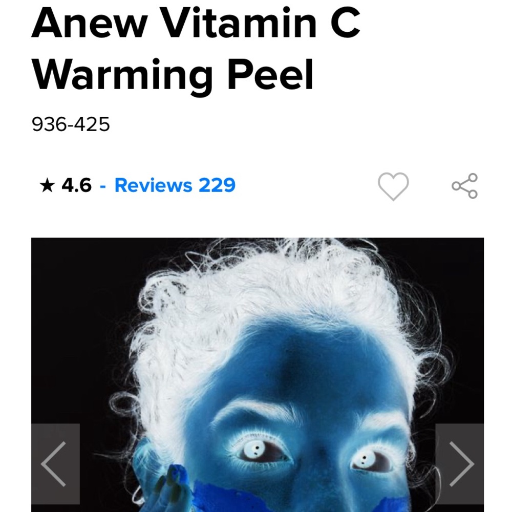 Avon Vitamin C Face Peel!!!